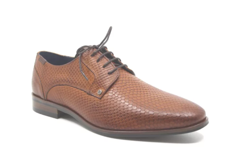 Berkelmans Berkelmans OULTON Cognac print - Wijdte G 1/2