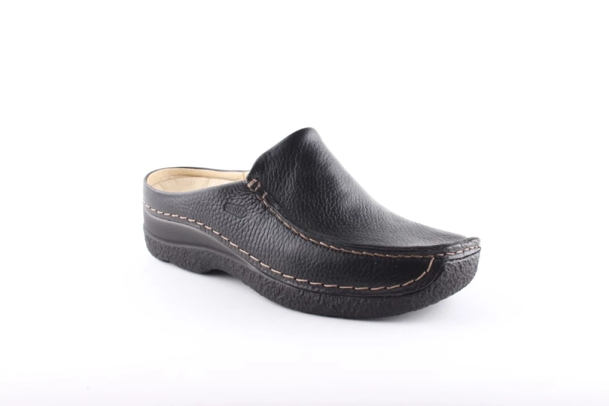 Wolky Wolky Seamy-Slide Black - Wijdte H
