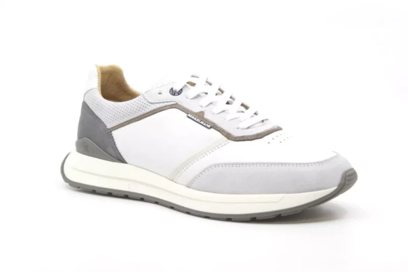Berkelmans Berkelmans HONDO WHITE GREY - Wijdte G 1/2