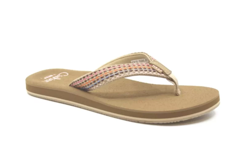 Reef Reef BAJA ELENA BROWN PINK - Wijdte G