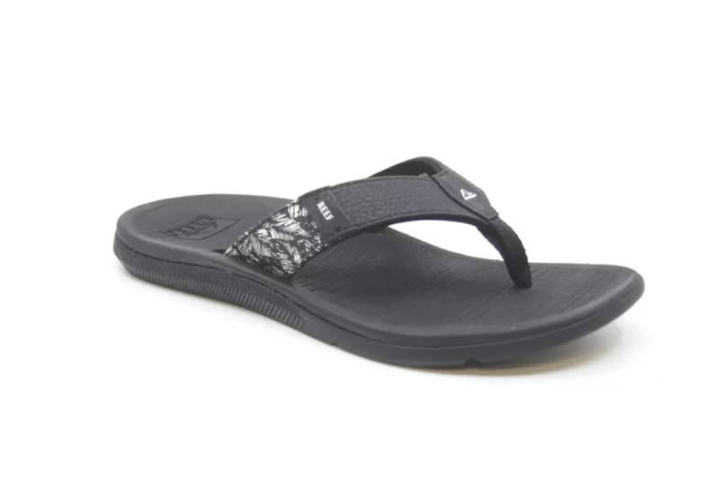 Reef Reef SANTA ANA BLACK/WHITE - Wijdte G
