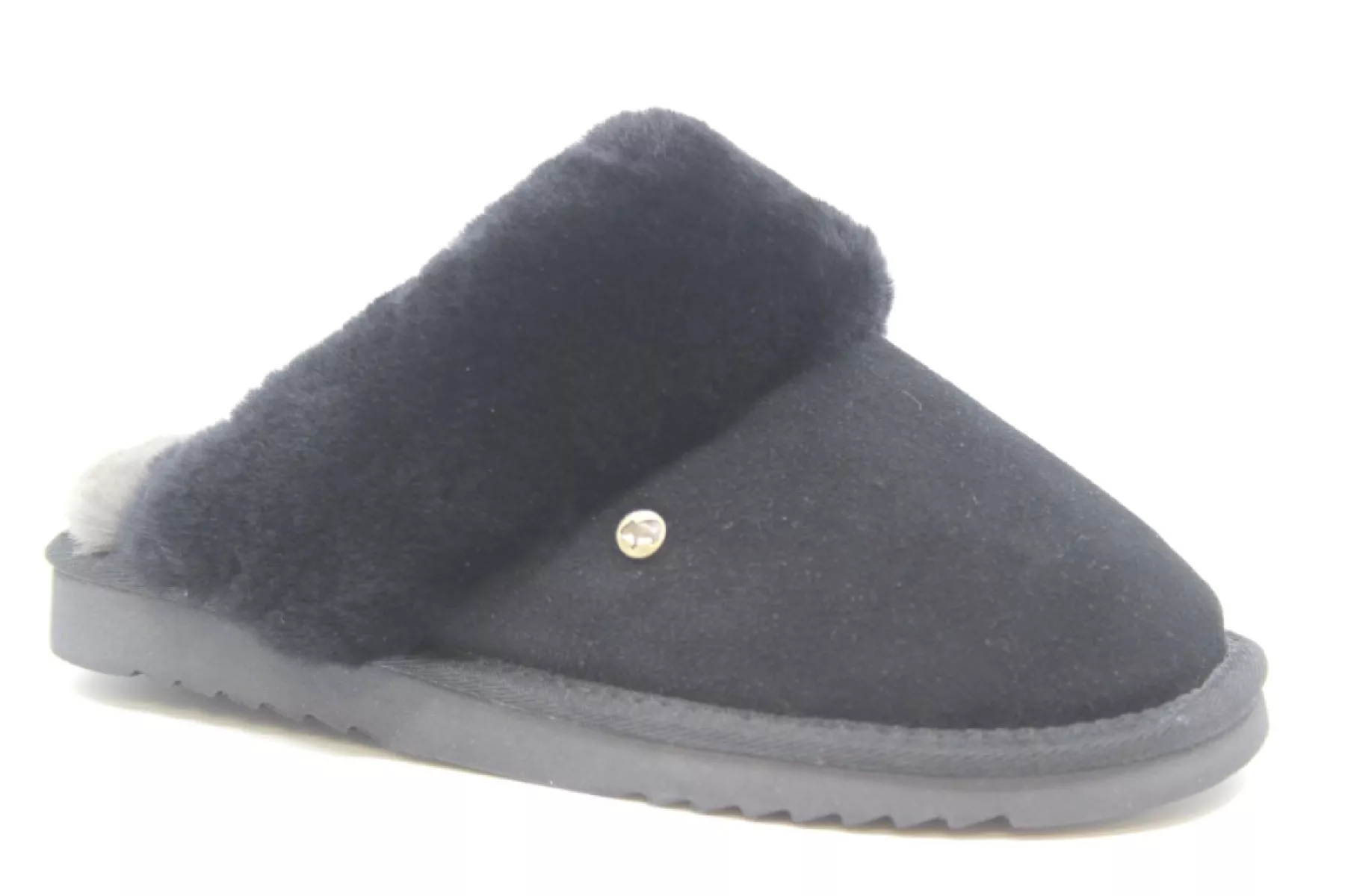 Warmbat Warmbat Flurry Suede Black - Wijdte G