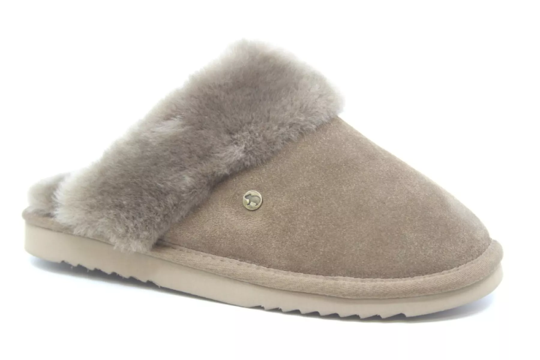 Warmbat Warmbat Flurry Suede Mud - Wijdte G
