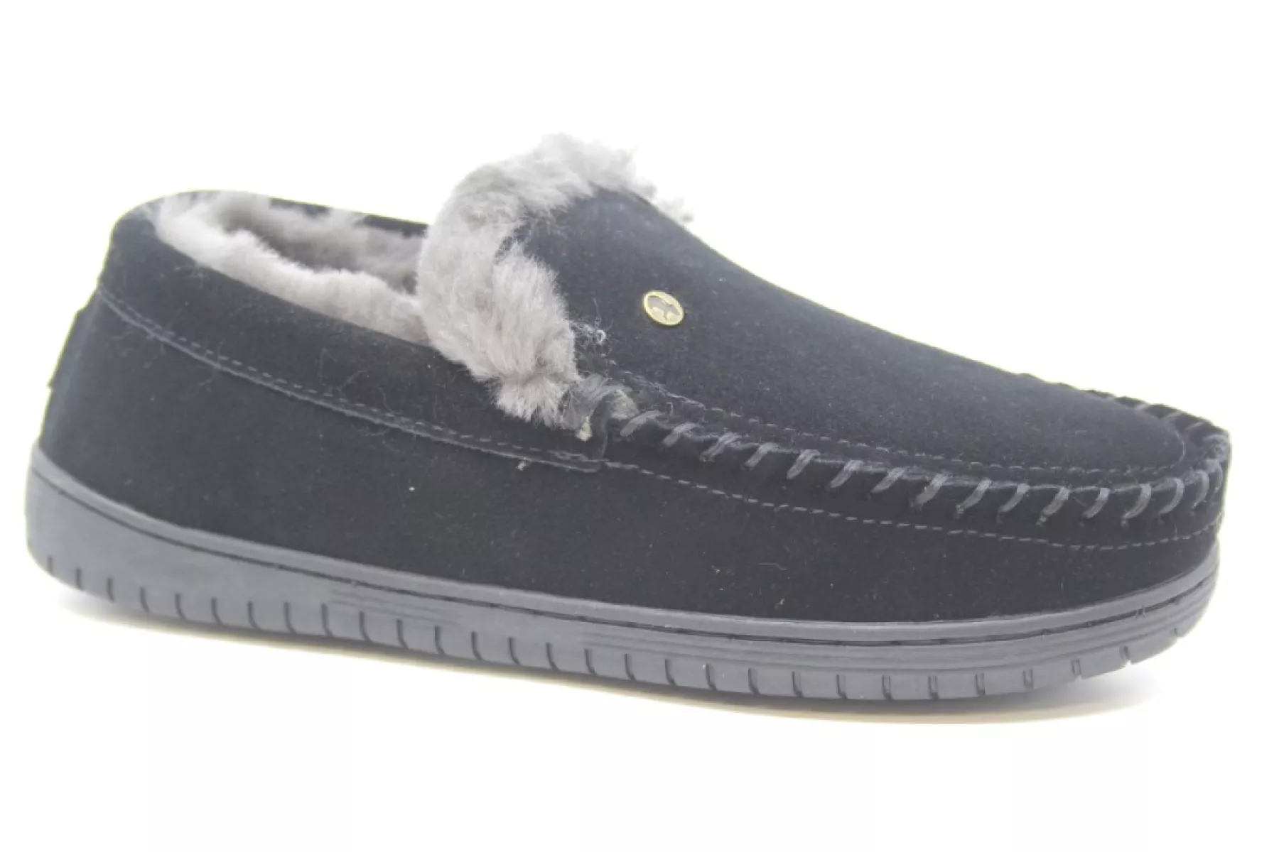 Warmbat Warmbat Grizzly Suede Black - Wijdte G