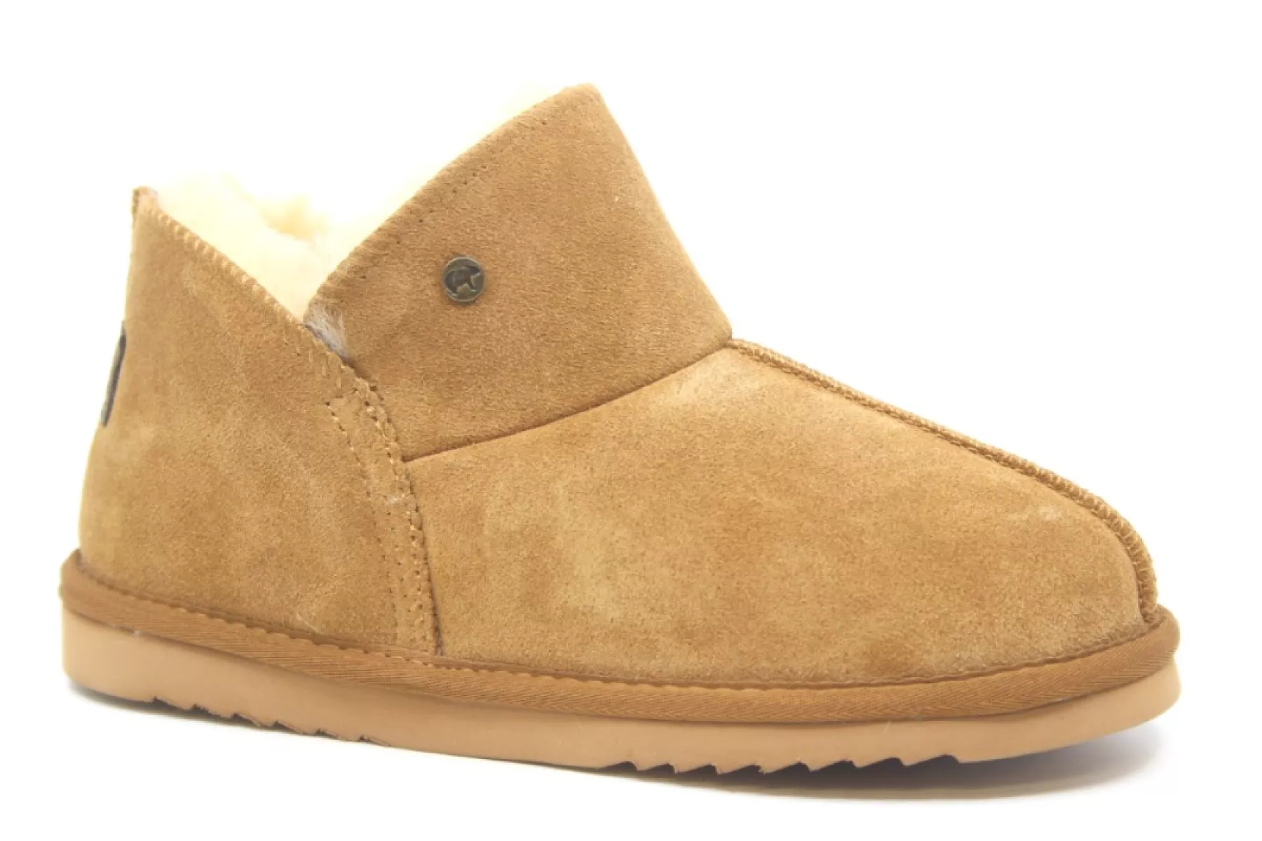Warmbat Warmbat Willow Suede Cognac - Wijdte G