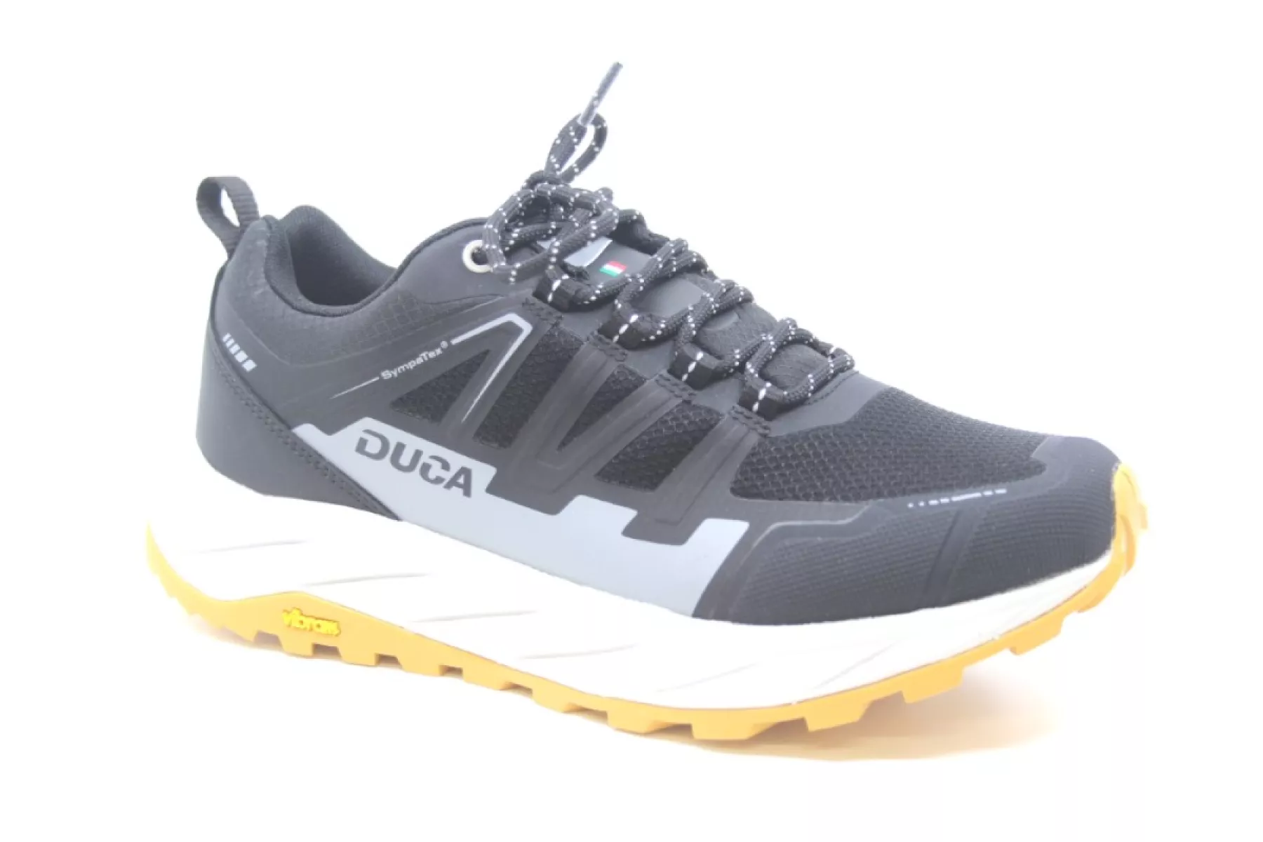 Duca Walking Duca Walking FORTINO LOW W BLACK/COOL GREY - Wijdte G