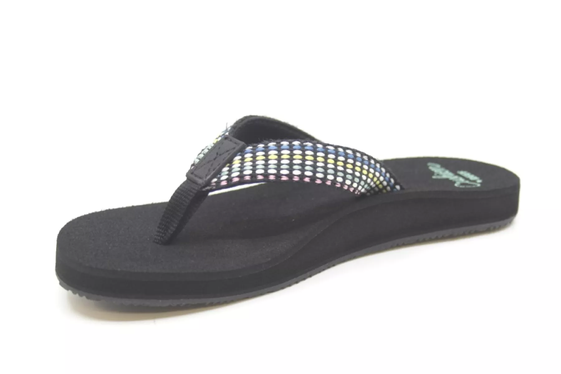 reef-baja-elena-black-frosty-zwart-combi-2 Reef Reef BAJA ELENA BLACK FROSTY - Wijdte G