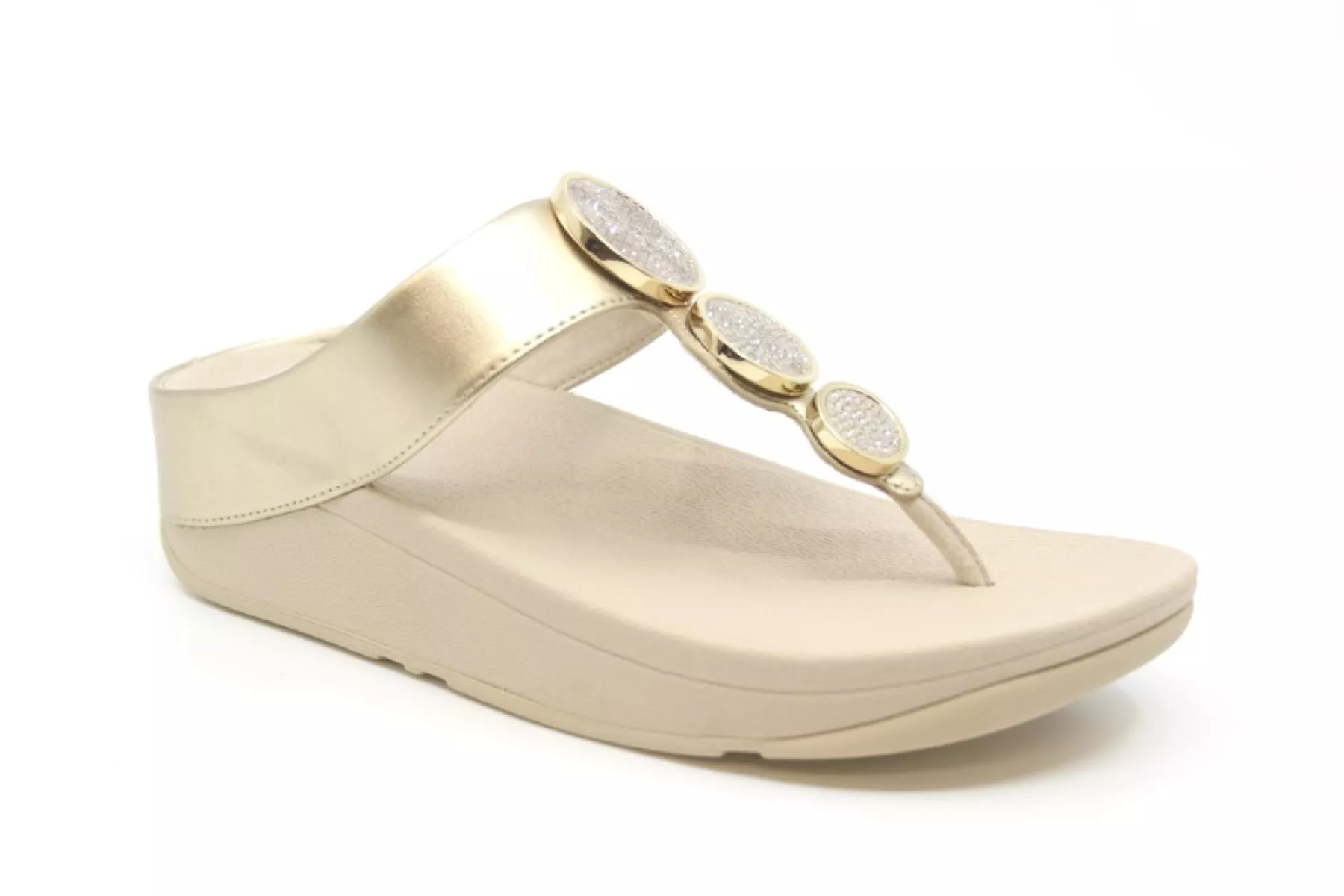 Fitflop Fitflop HALO BEAD_CIRCLE MET Platino