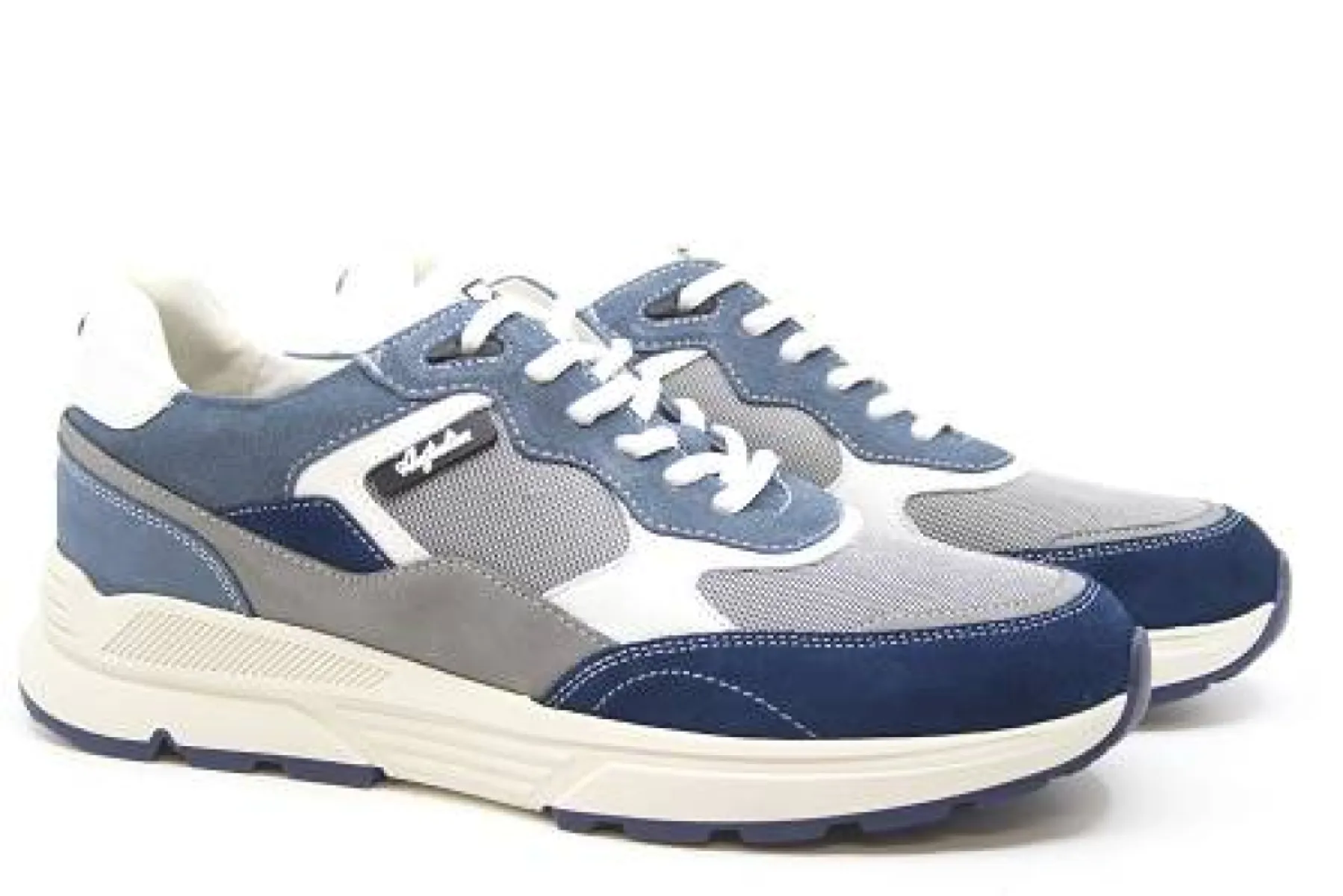 australian-footwear-halifax-blauw-combi-4 Australian Footwear Australian Footwear HALIFAX - Wijdte H