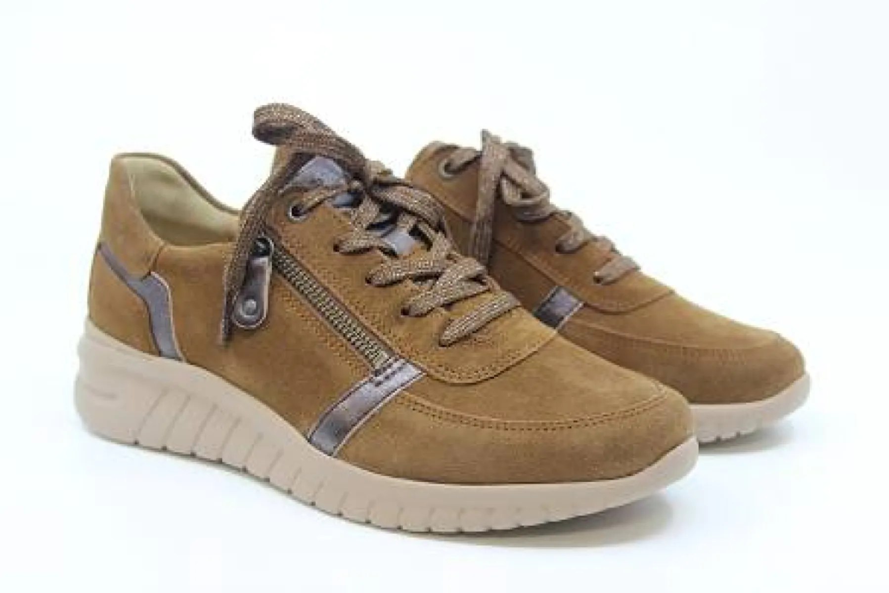 hartjes-wave-shoe-cognacbruin-4 Hartjes Hartjes WAVE SHOE - Wijdte G½