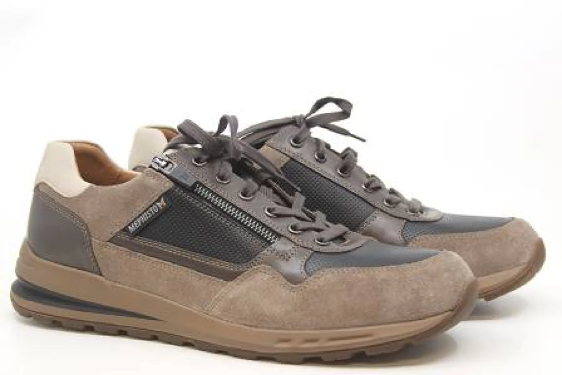 mephisto-bradley-grijs-combi-4 Mephisto Mephisto BRADLEY - Wijdte H