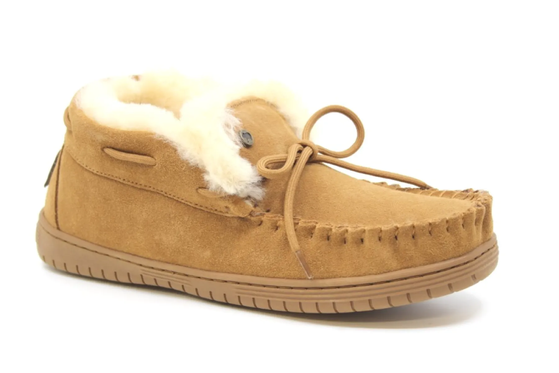 Warmbat Warmbat Bunya Suede Cognac - Wijdte G